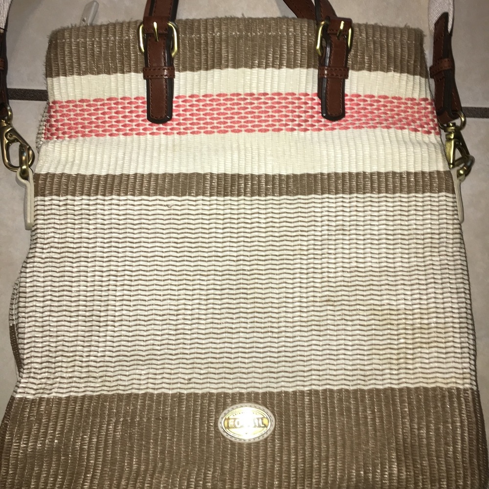 Fossil large crossbody purse
